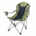 Reclining Camp Chair Folding, Portable Padded Chair